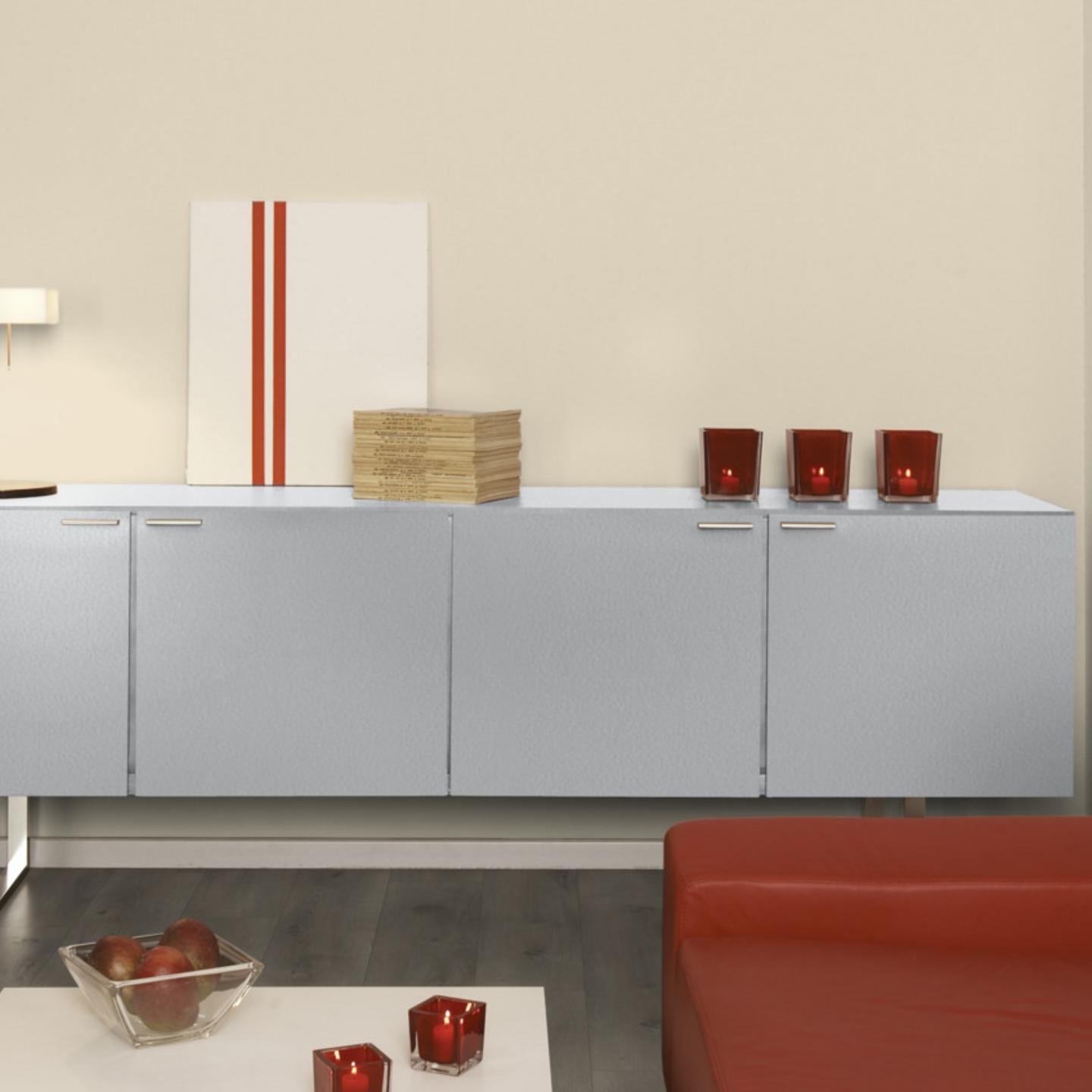 Sideboard with 2191 PE Grey RAL 7035
