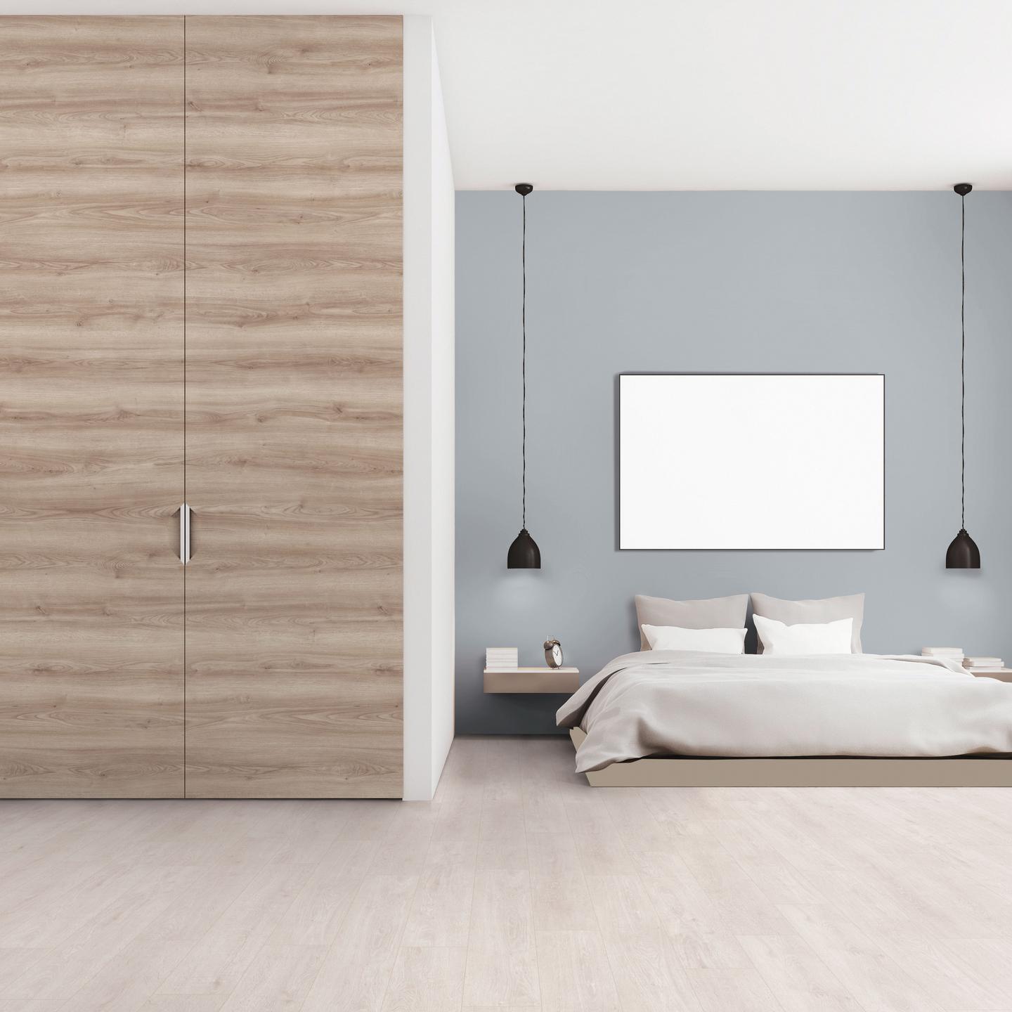 WOODline Classic Holzdekor Raumaufnahme.