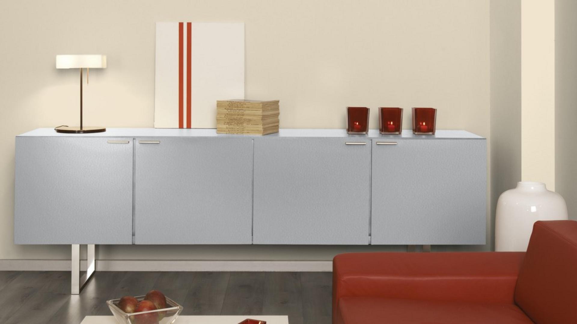 Sideboard aus 2191 PE Grau RAL 7035