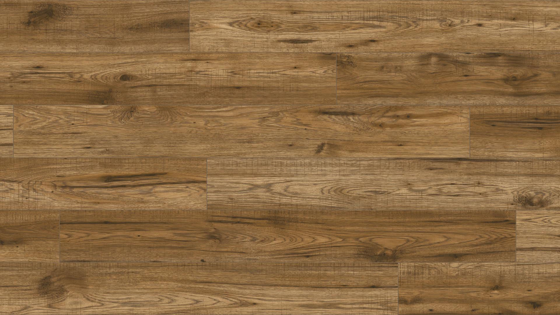 Verlegte Fläche Laminatboden Natural Touch 34073 Hickory Chelsea SQ